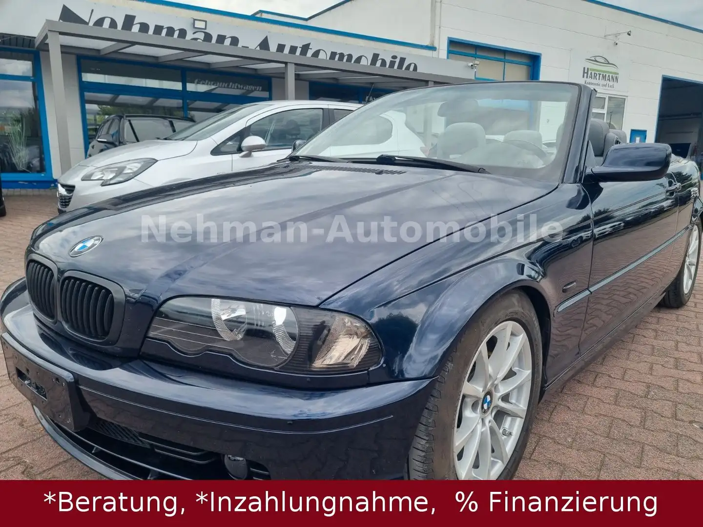 BMW 318 Baureihe 3 Cabrio 318 Ci Leder Bleu - 2