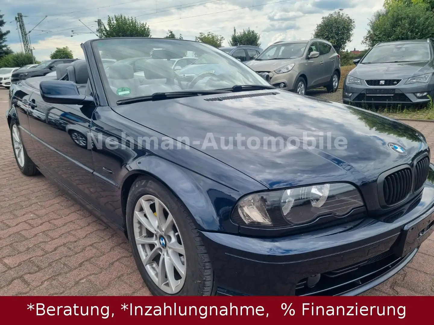 BMW 318 Baureihe 3 Cabrio 318 Ci Leder Bleu - 1