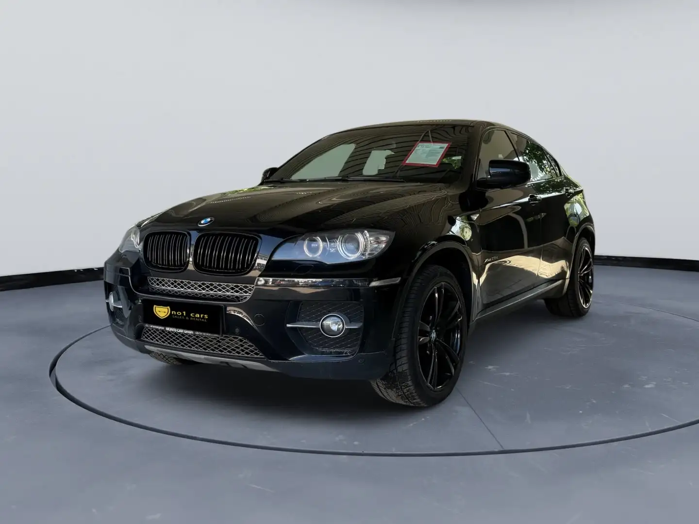 BMW X6 xDrive35d Noir - 1