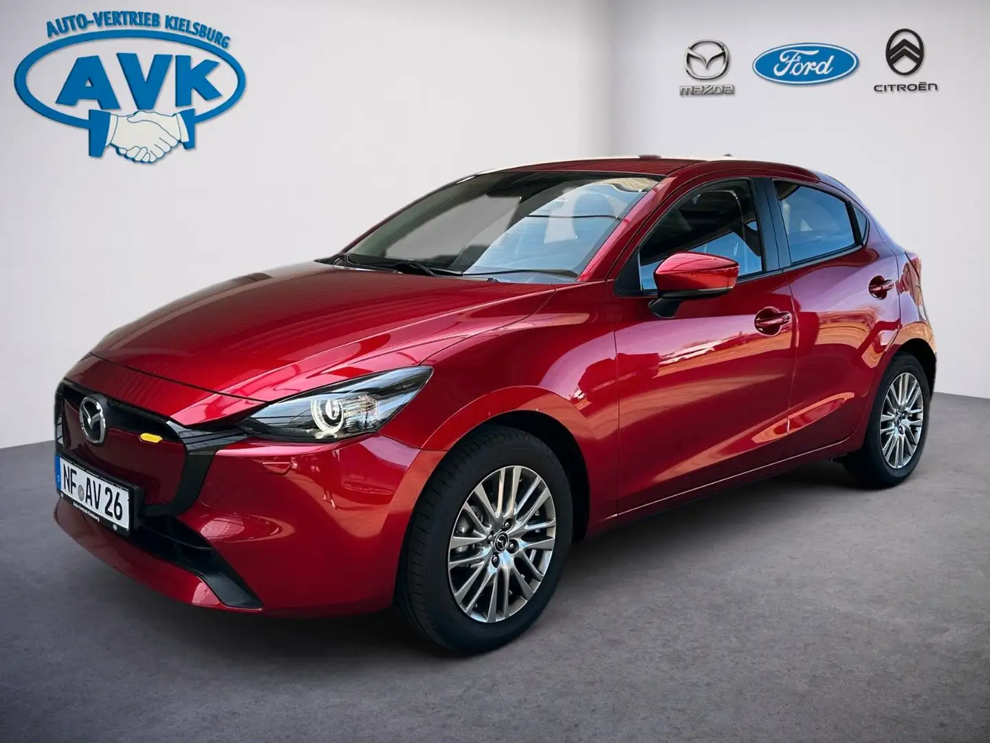 Mazda 2 Lim. Exclusive-Line SItzhzng, Kamera, Klima Rot - 2