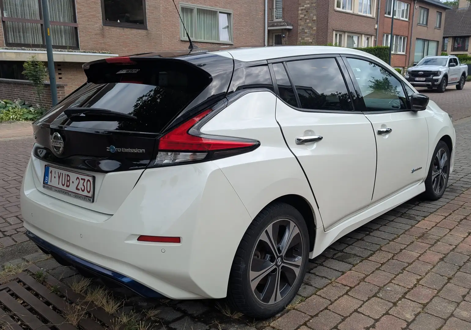Nissan Leaf Leaf 40 kWh ZE1 Blanc - 2