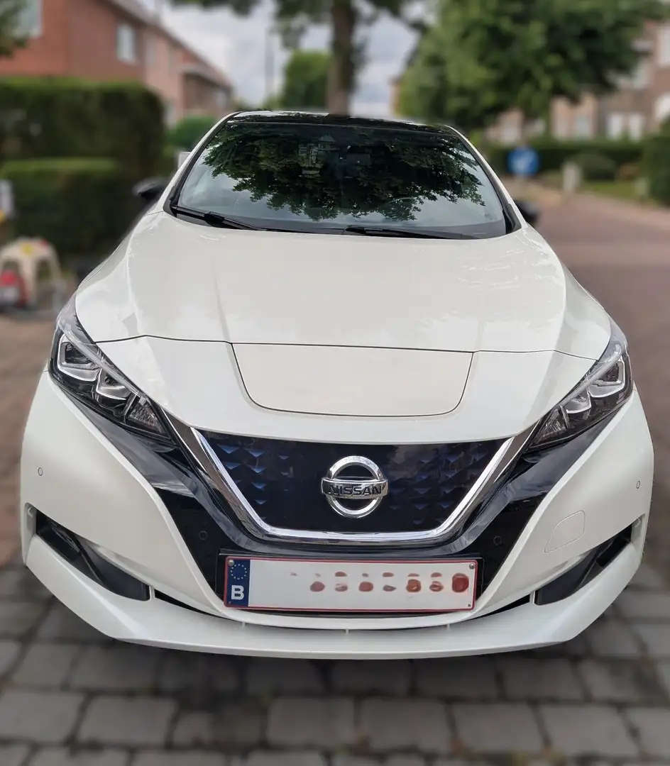 Nissan Leaf Leaf 40 kWh ZE1 Blanc - 1