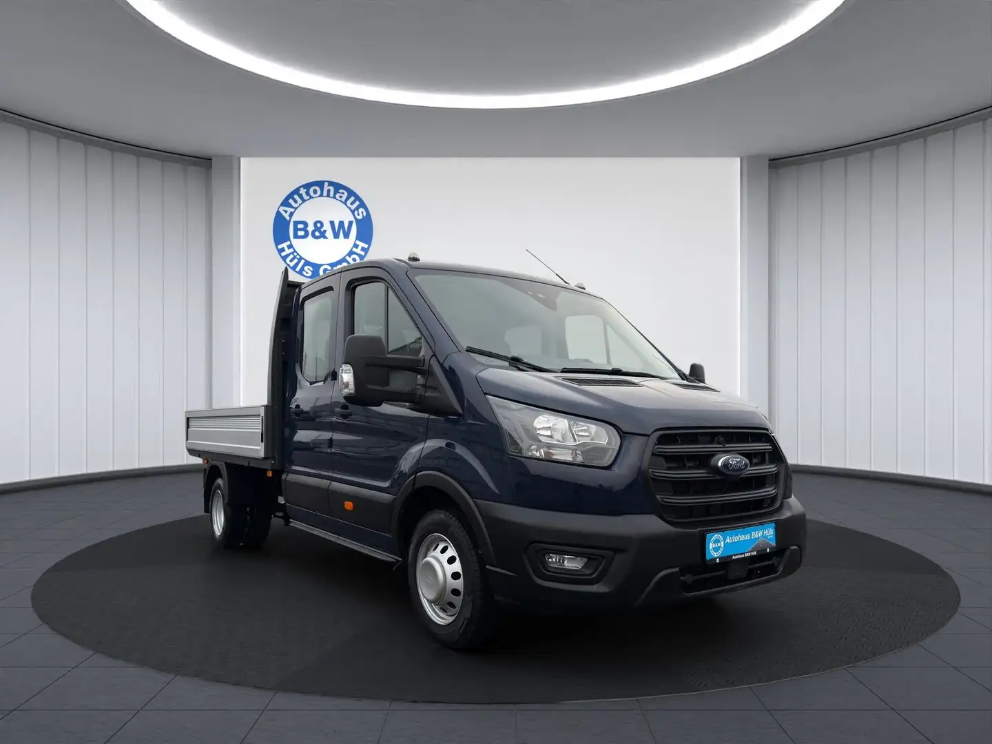 Ford Transit 350 L3 Doppelkabine*PRITSCHE*6-SITZE* Blau - 1
