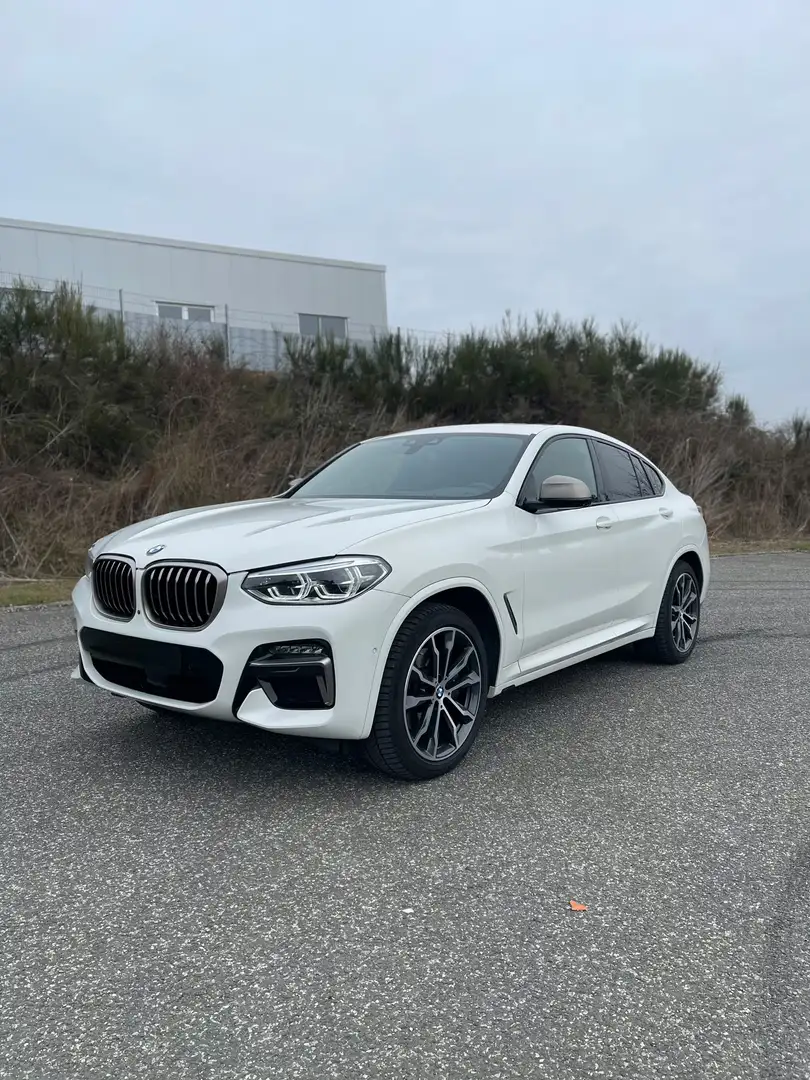 BMW X4 M M40d 1.HAND STANDHEIZUNG LED PANO HUD 360 ACC G02 Blanco - 2