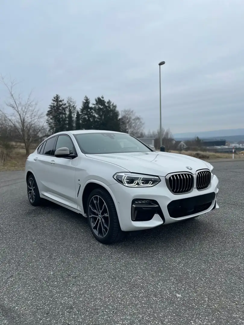 BMW X4 M M40d 1.HAND STANDHEIZUNG LED PANO HUD 360 ACC G02 Blanco - 1