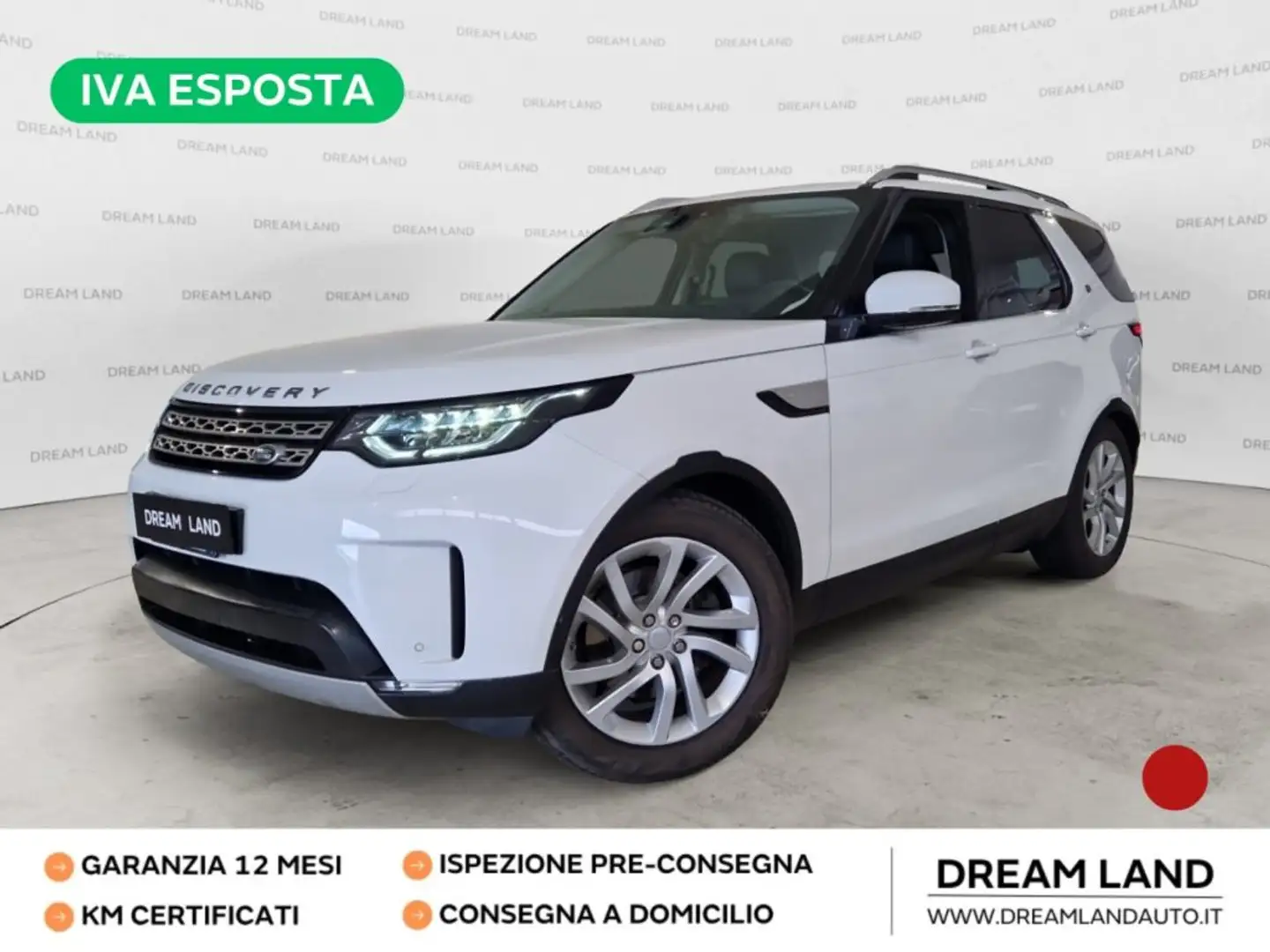 Land Rover Discovery 2.0 SD4 240 CV HSE Bianco - 1