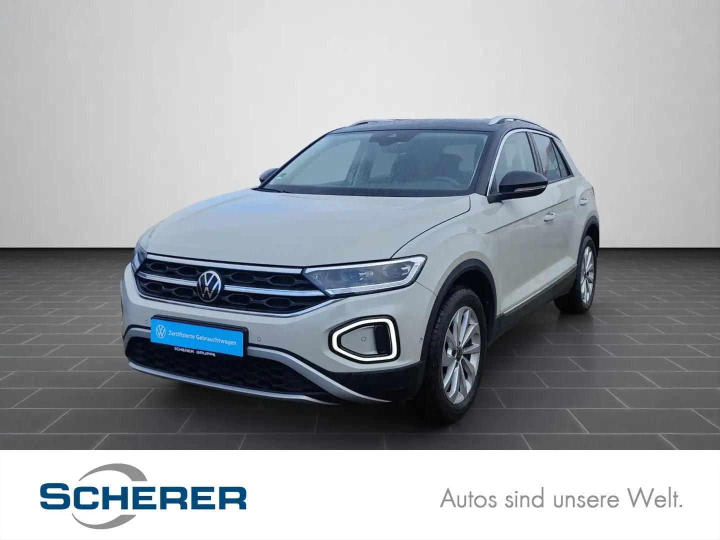 Volkswagen T-Roc 1.5 TSI LED NAVI EINPARKHILFE KAMERA Grau - 1