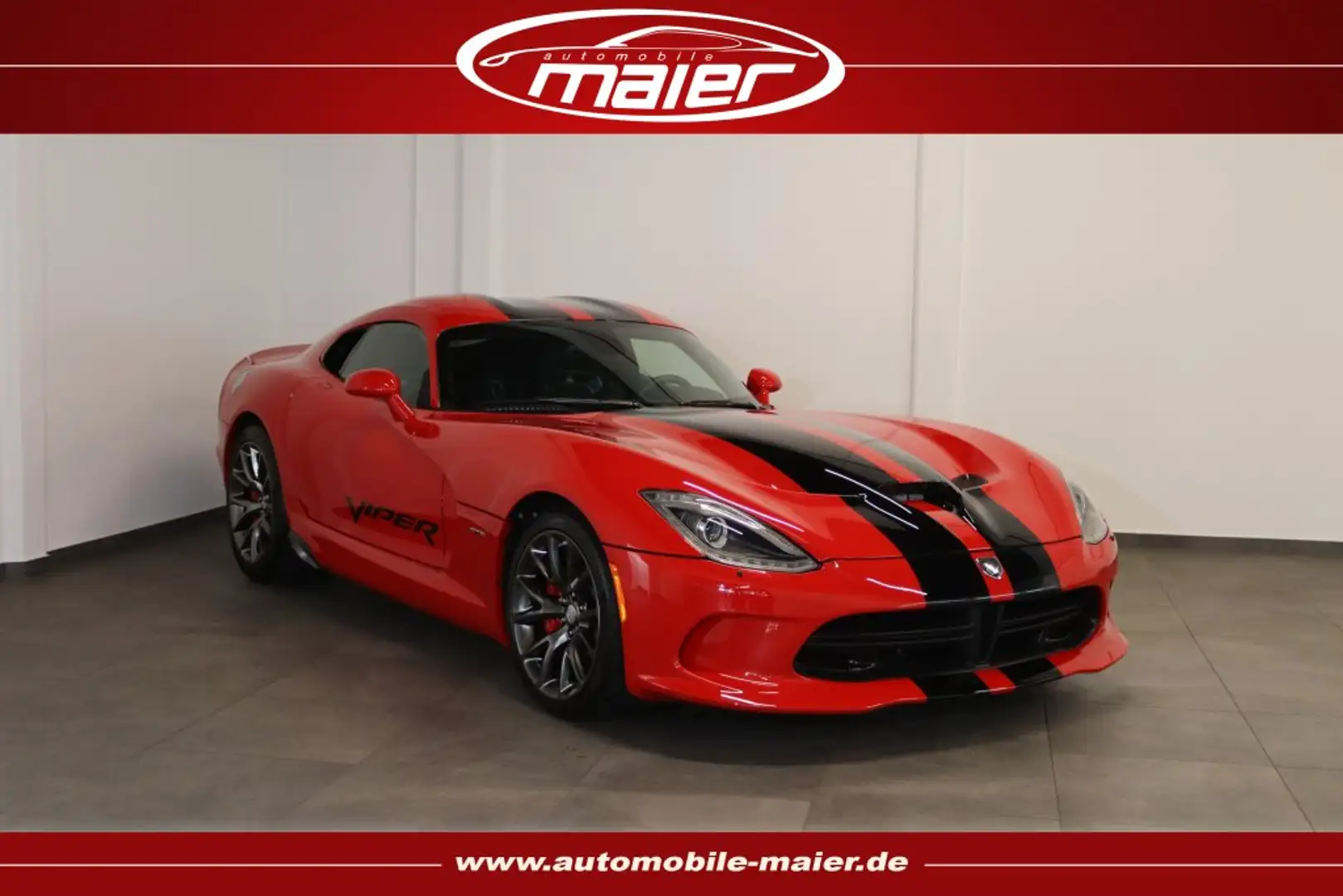 Dodge Viper 8.4 V10 GTS SRT-Bi-Xenon-Navi-Temp-H K-KAM Roşu - 1