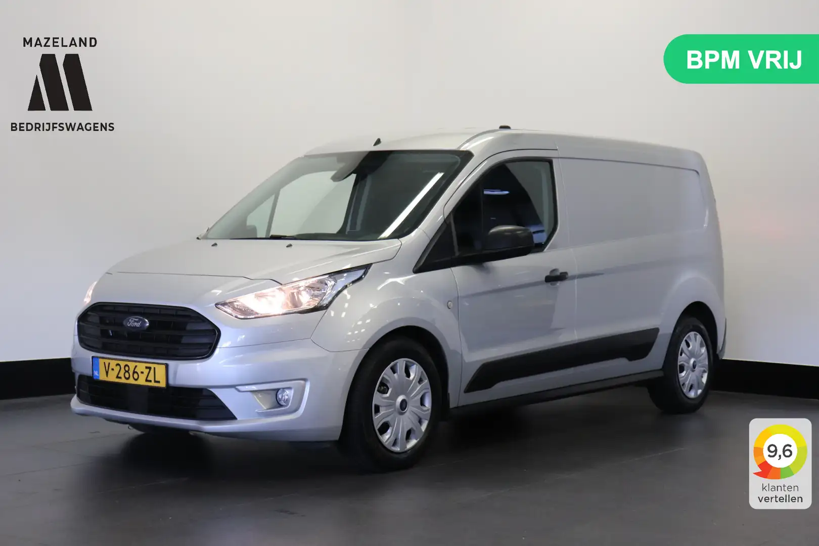 Ford Transit Connect 1.5 EcoBlue 120PK L2 Automaat EURO 6 - Airco - Nav Argent - 1