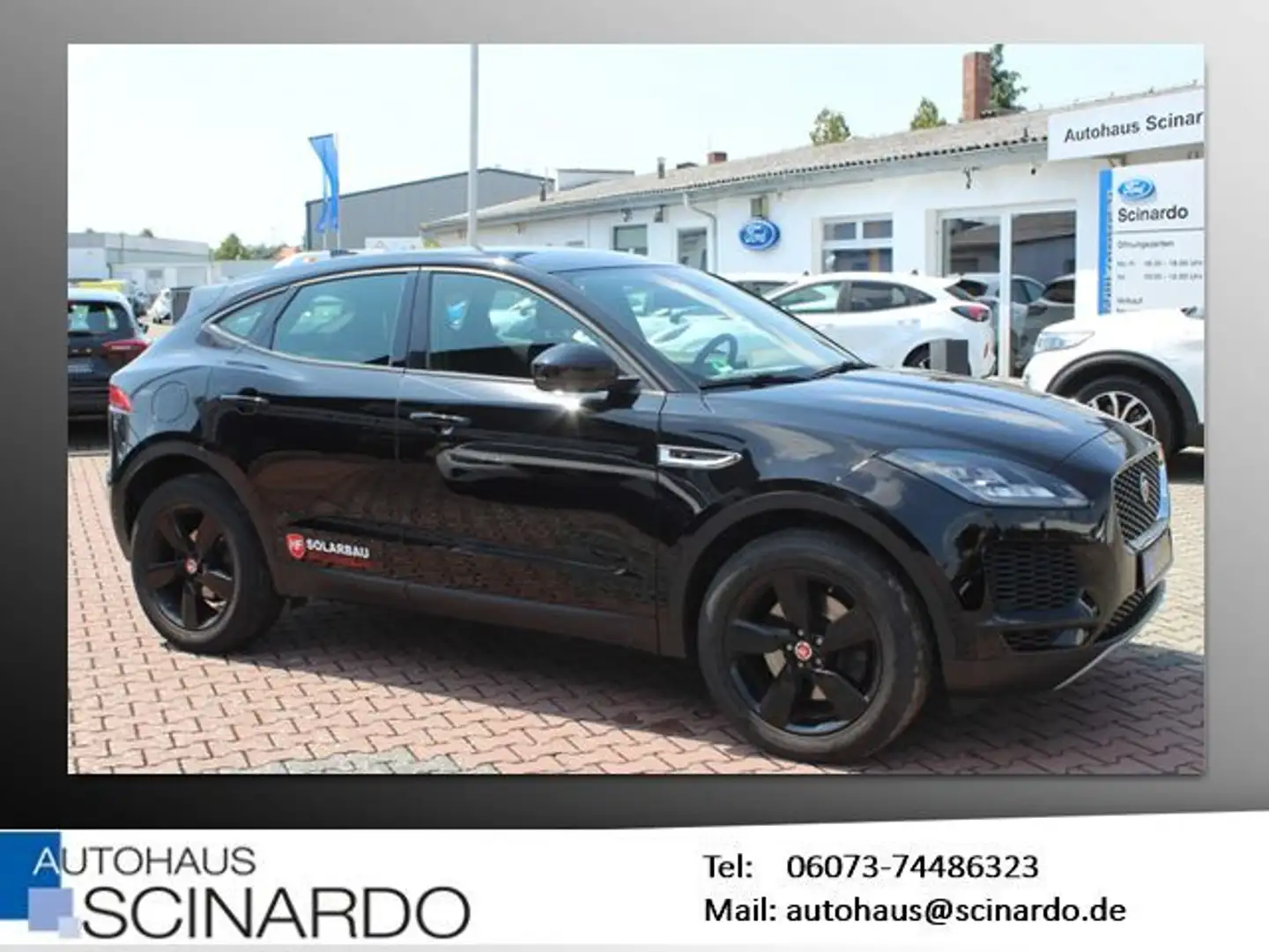 Jaguar E-Pace S AWD NAVI*AHK*HEAD-UP*LED*KAMERA*MERDIAN Zwart - 2