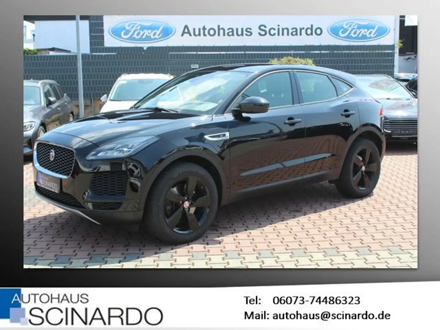 Jaguar E-Pace S AWD NAVI*AHK*HEAD-UP*LED*KAMERA*MERDIAN Negro - 1