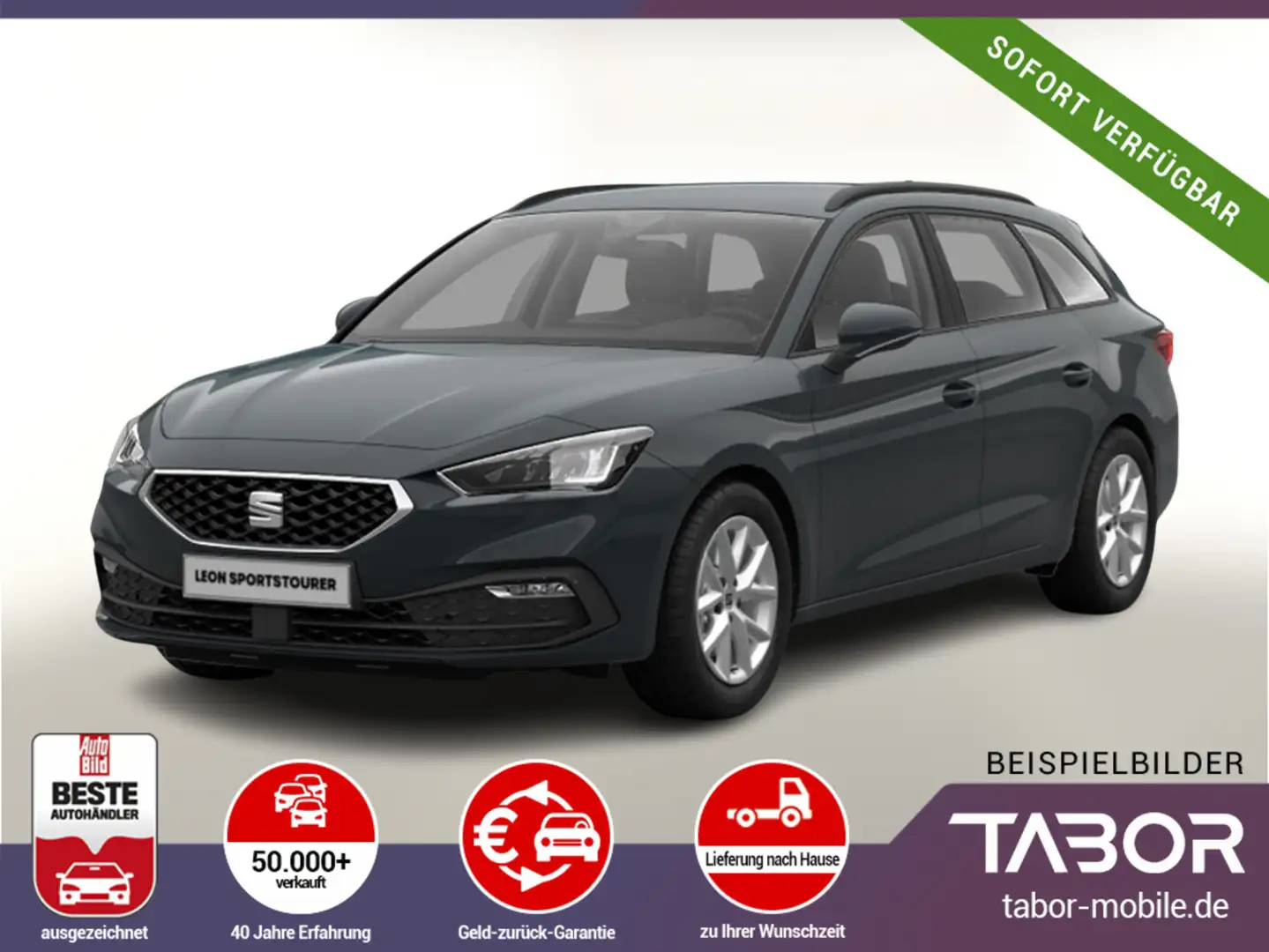 SEAT Leon ST 1.5 TSI 115 Style SHZ 3ZClim Kam ACC PDC Blau - 1