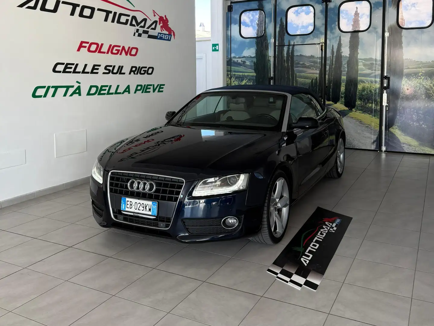Audi A5 A5 I 2007 Cabriolet Cabrio 2.0 tdi Ambition Blu/Azzurro - 1