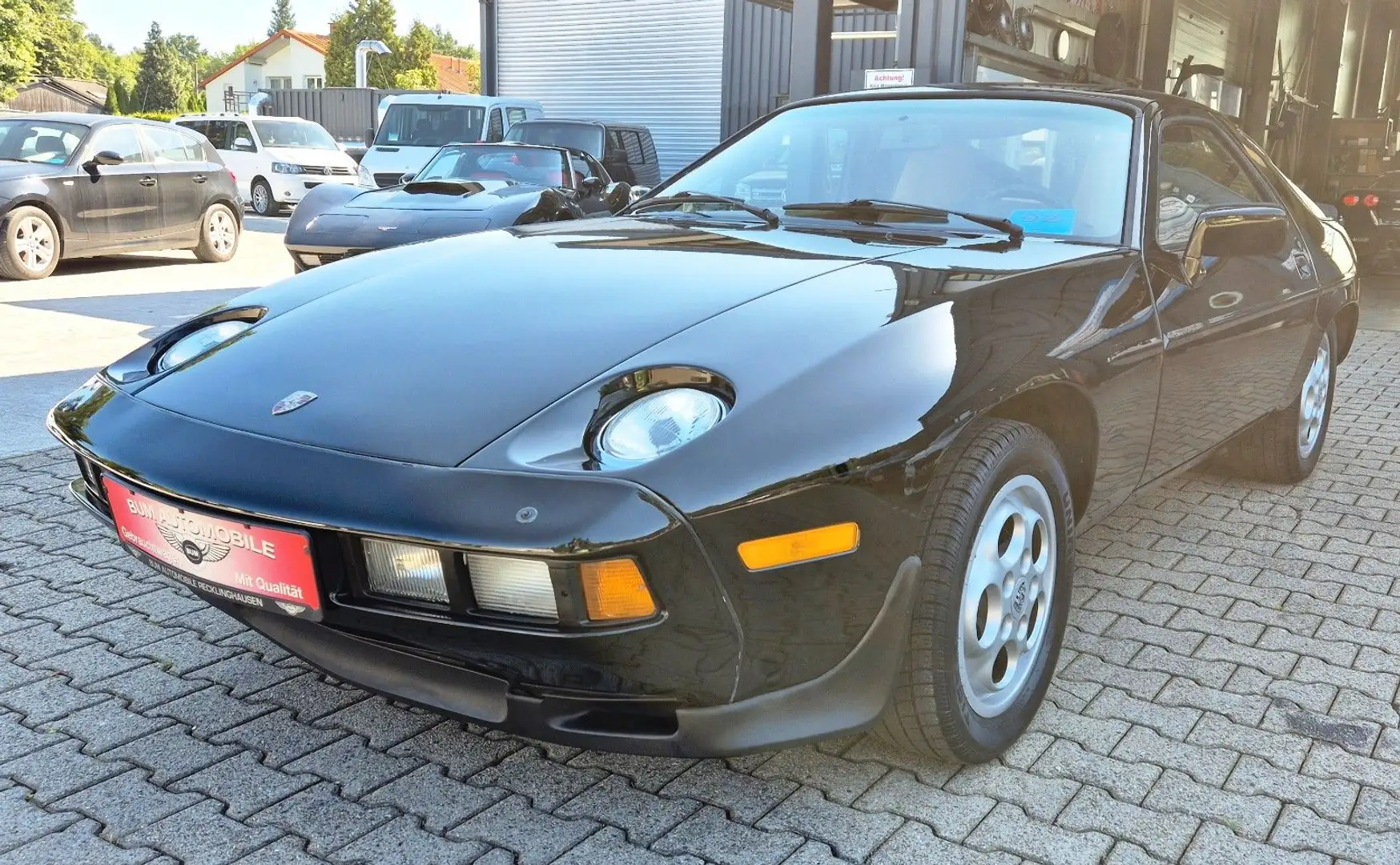 Porsche 928 V8 4.5L Klima Leder Automatik Schwarz - 2