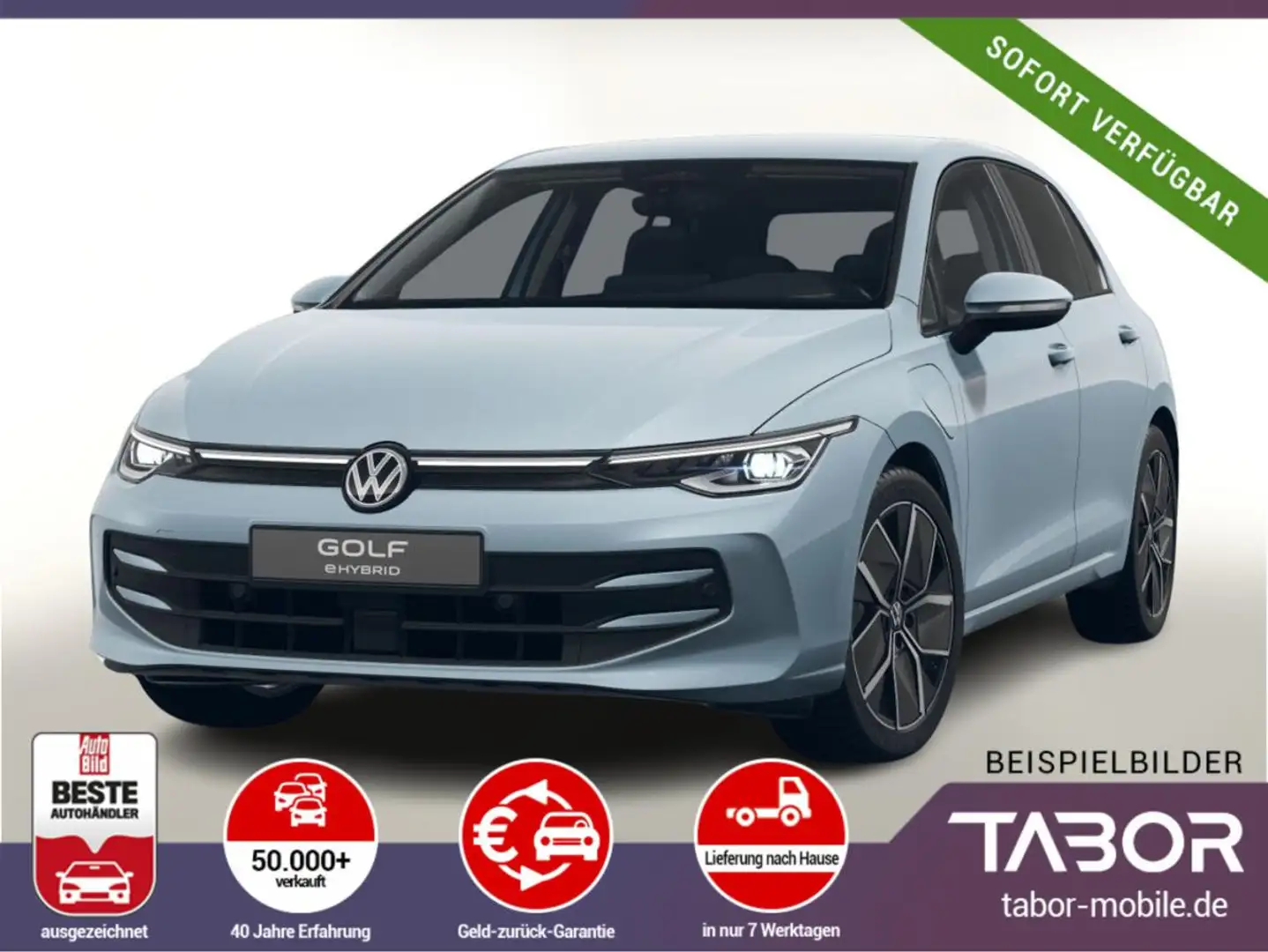 Volkswagen Golf 1.5 eHybrid 204 DSG Matrix 18Z Keyl 360Kam Blau - 1
