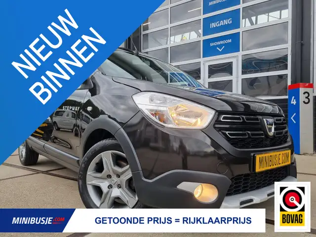 Dacia Dokker 1.3 TCe Stepway 130pk. NAVI / CRUISE / PDC / CAMER