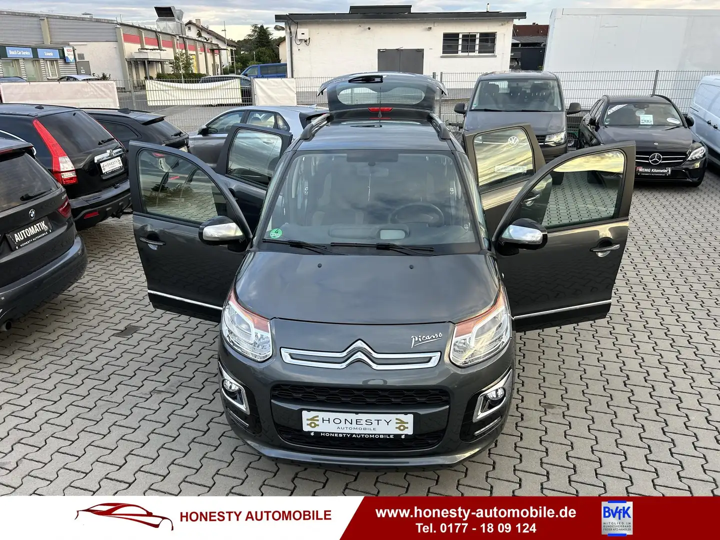 Citroen C3 Picasso 1.6 VTi 120 Selection*TEMPOMAT*AUX*FREISPEINRIC... Gris - 2
