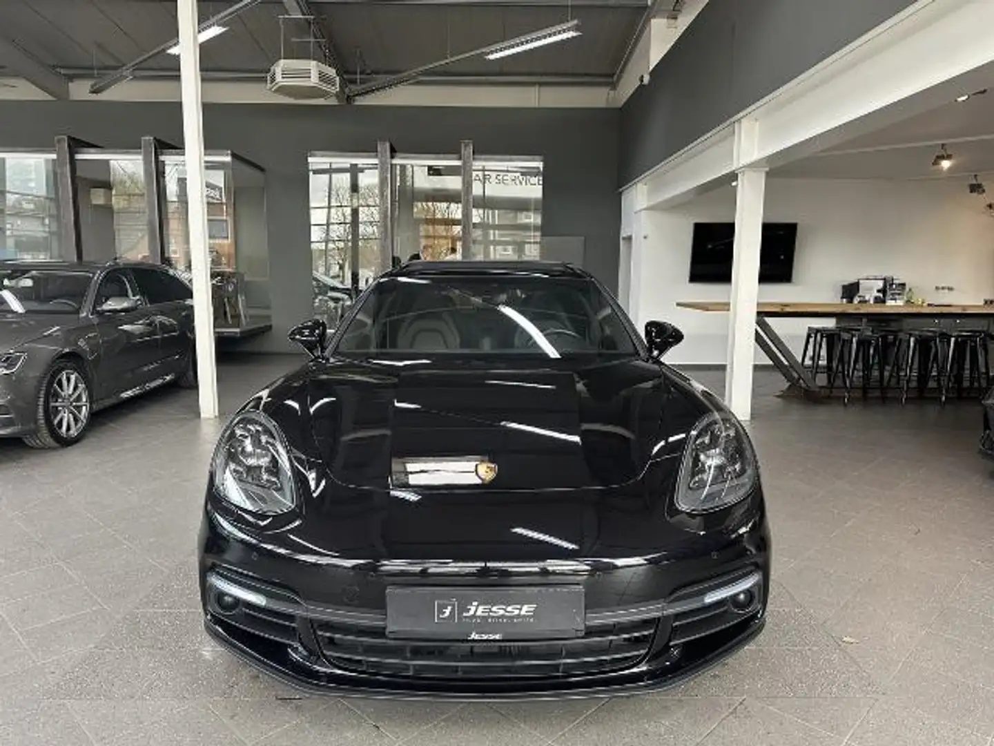 Porsche Panamera 4 E-Hybrid Chrono Pano SportAGA Approv. Fekete - 2