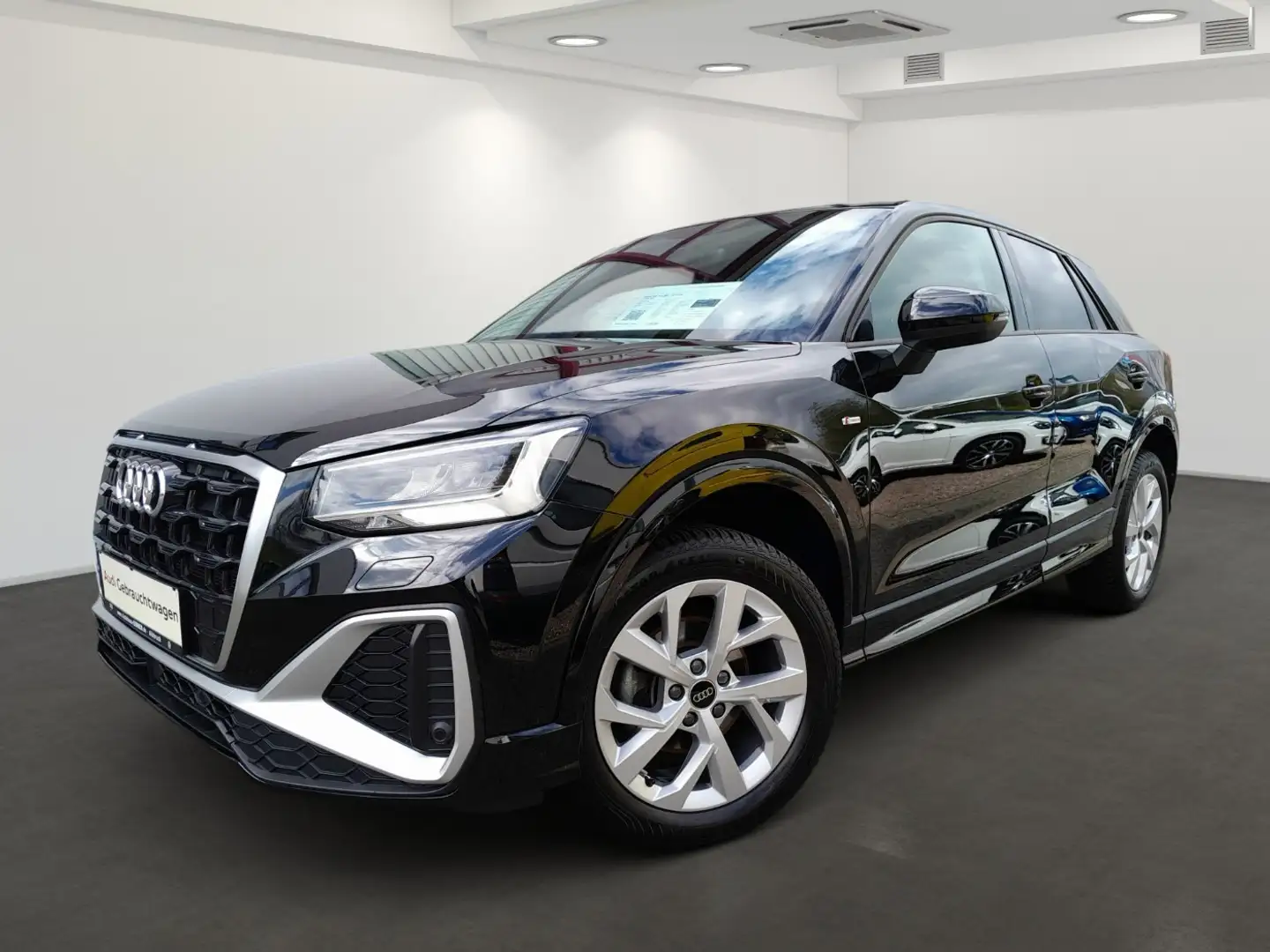 Audi Q2 S-LINE 35TFSI S-TRONIC LED+NAVI+KEYLESS+el.KLAPPE+ Schwarz - 2