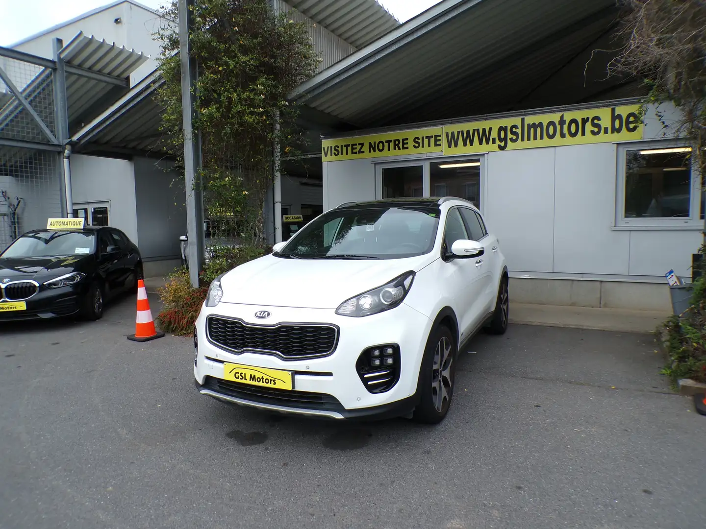 Kia Sportage 1.6 T 177cv 4x4 Automatique GT Line Blanc10/17 GPS Blanc - 1