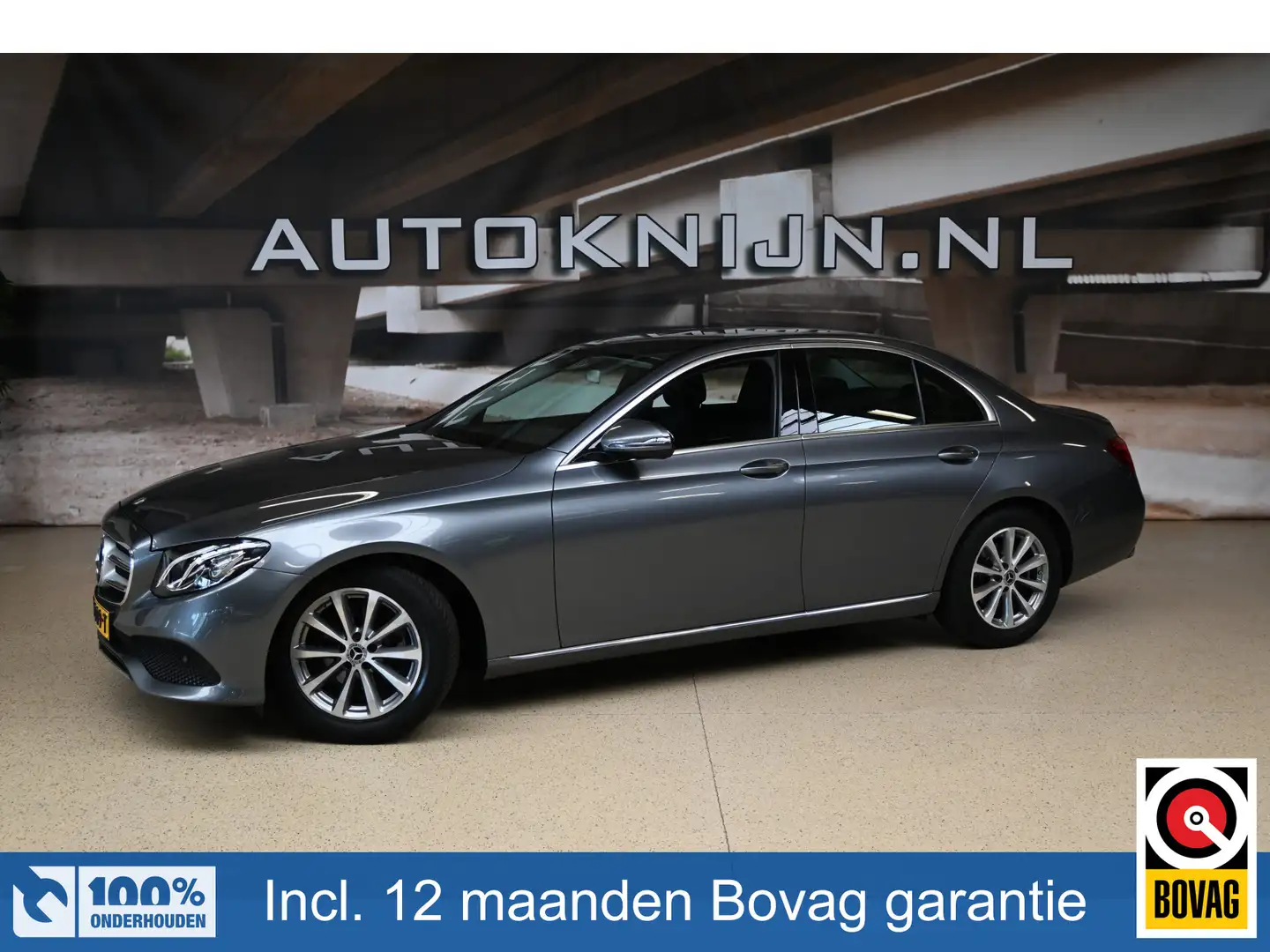 Mercedes-Benz E 200 184pk Business Solution | NL auto | 1e eigenaar wa Grijs - 1