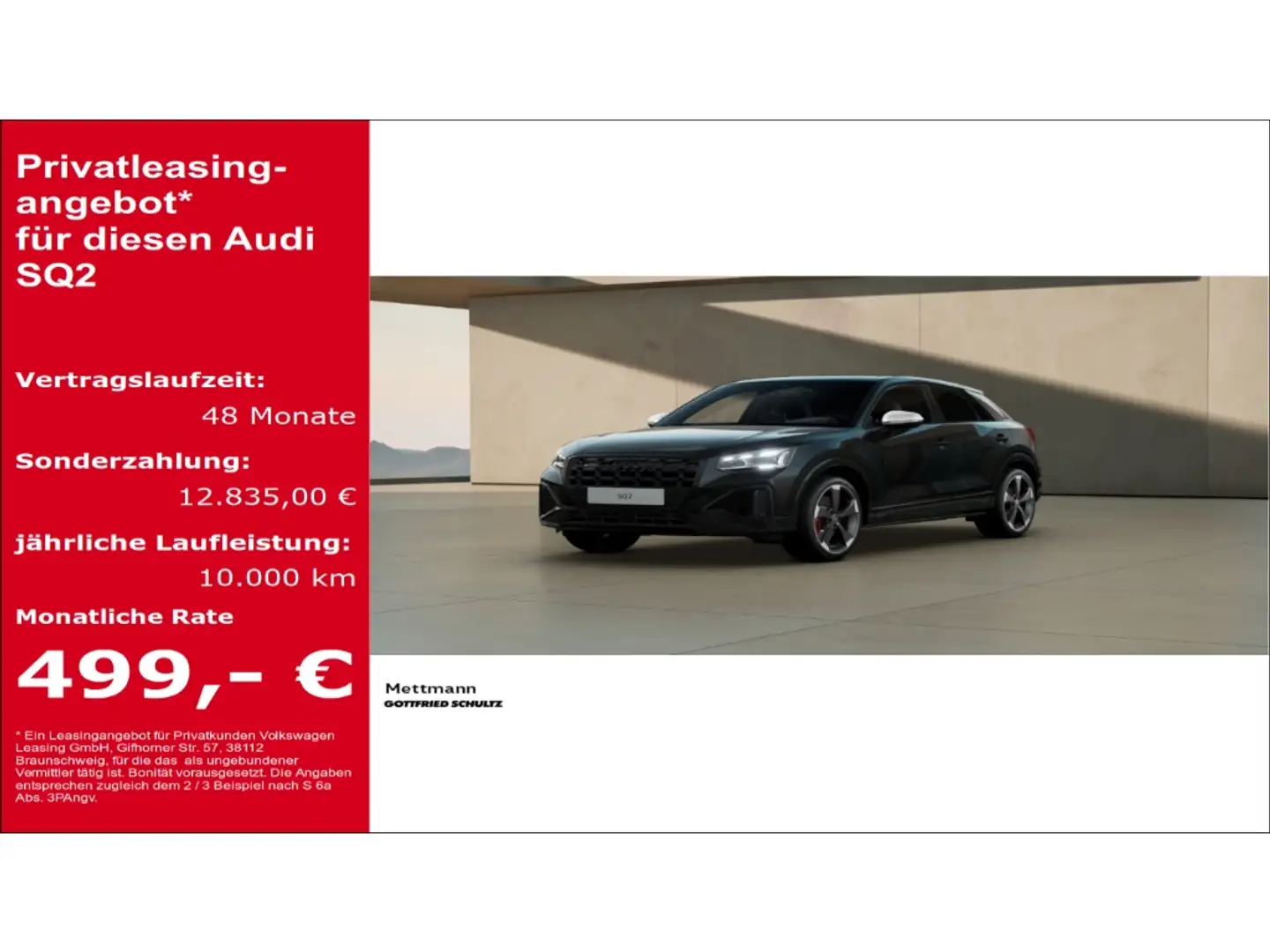 Audi SQ2 AHK PANO OPTIKPAKET SCHWARZ MATRIX LED 2.0 TFSI qu Negro - 1