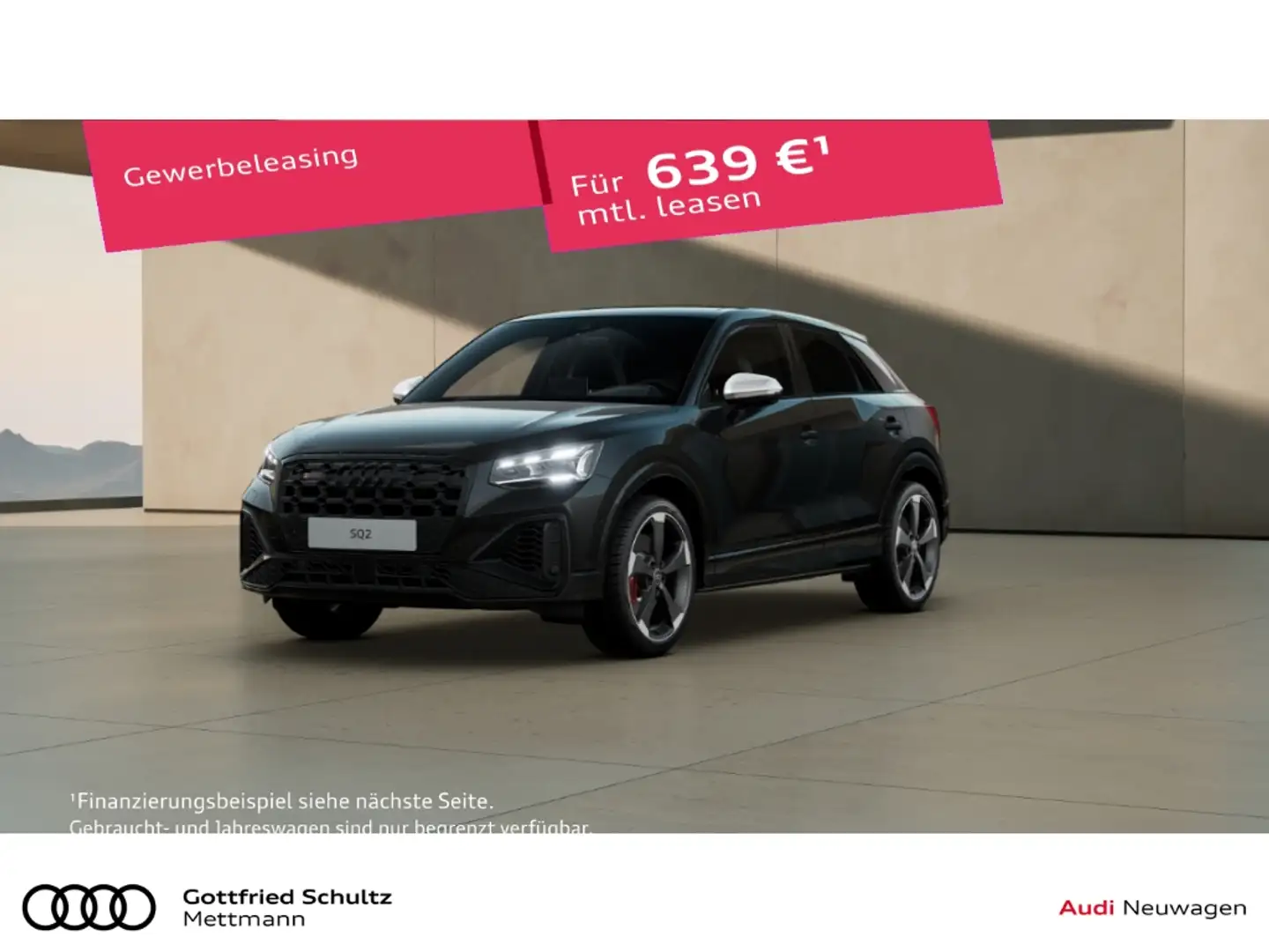 Audi SQ2 BLACK EDITION AHK PANO OPTIKPAKET SCHWARZ LED 2.0 Negru - 1