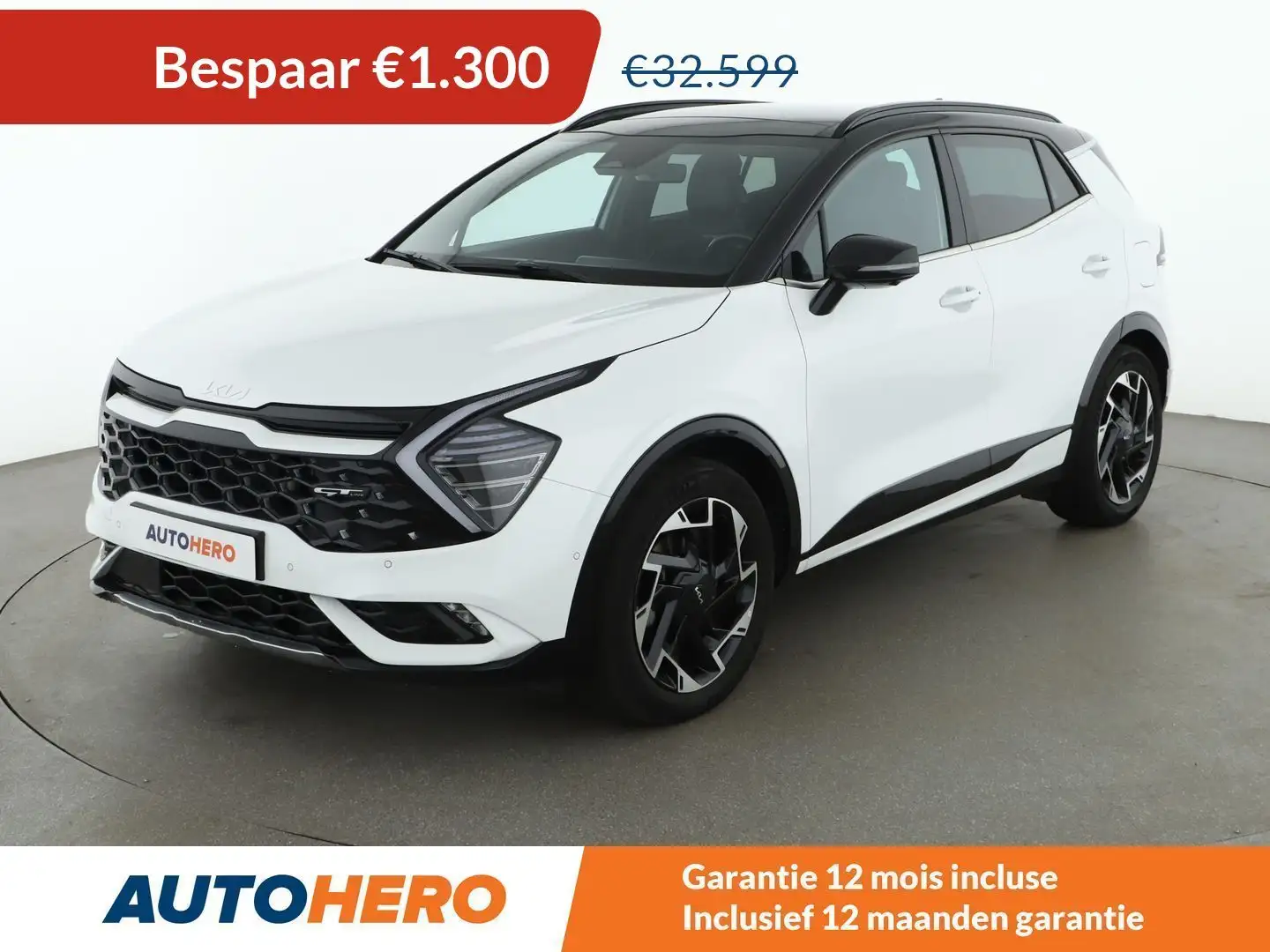Kia Sportage 1.6 Plug-in Hybrid GT-Line Premium 4WD Blanc - 1