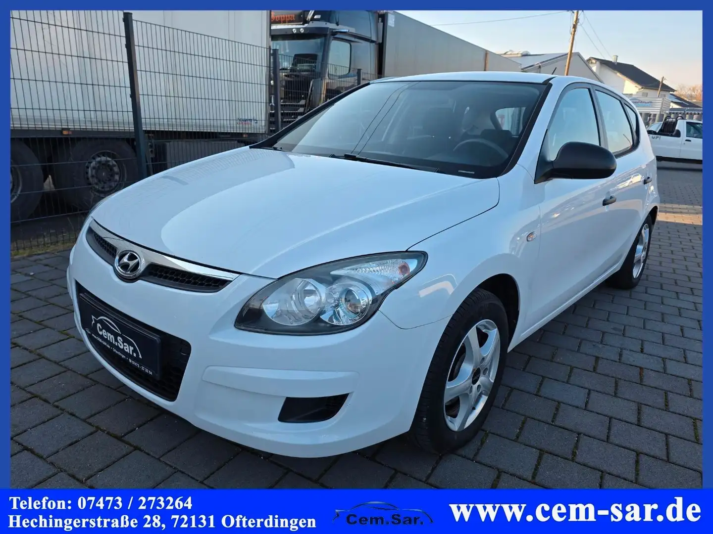 Hyundai i30 *Parktronic*Klima* Weiß - 2