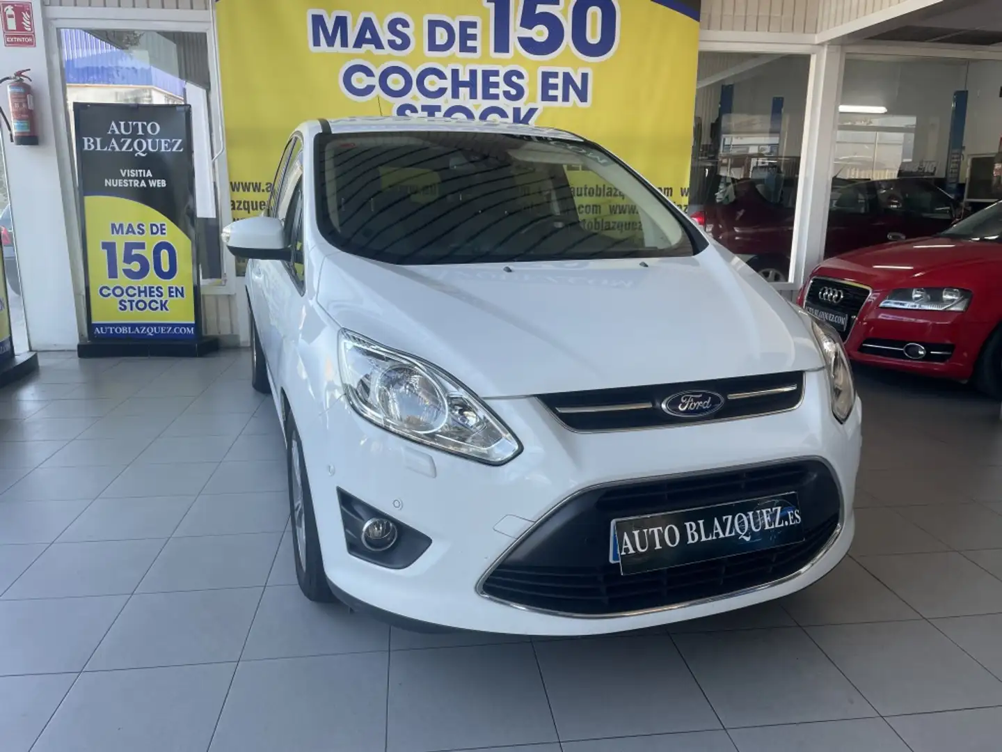 Ford C-Max 1.0 Ecoboost Auto-S&S Titanium 125 Blanc - 1