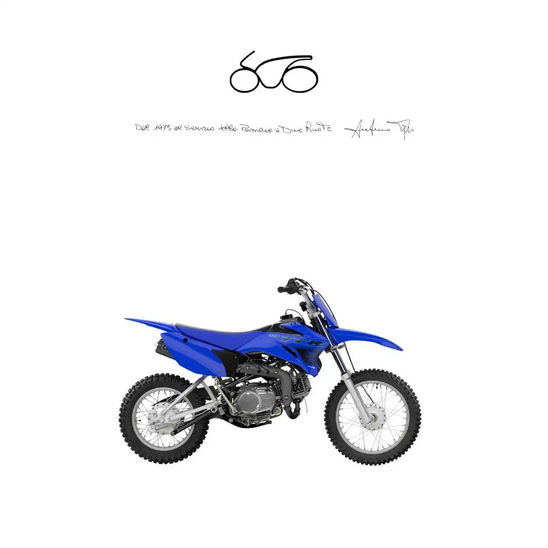 Yamaha TT R110E TTR 110 Blu/Azzurro - 1