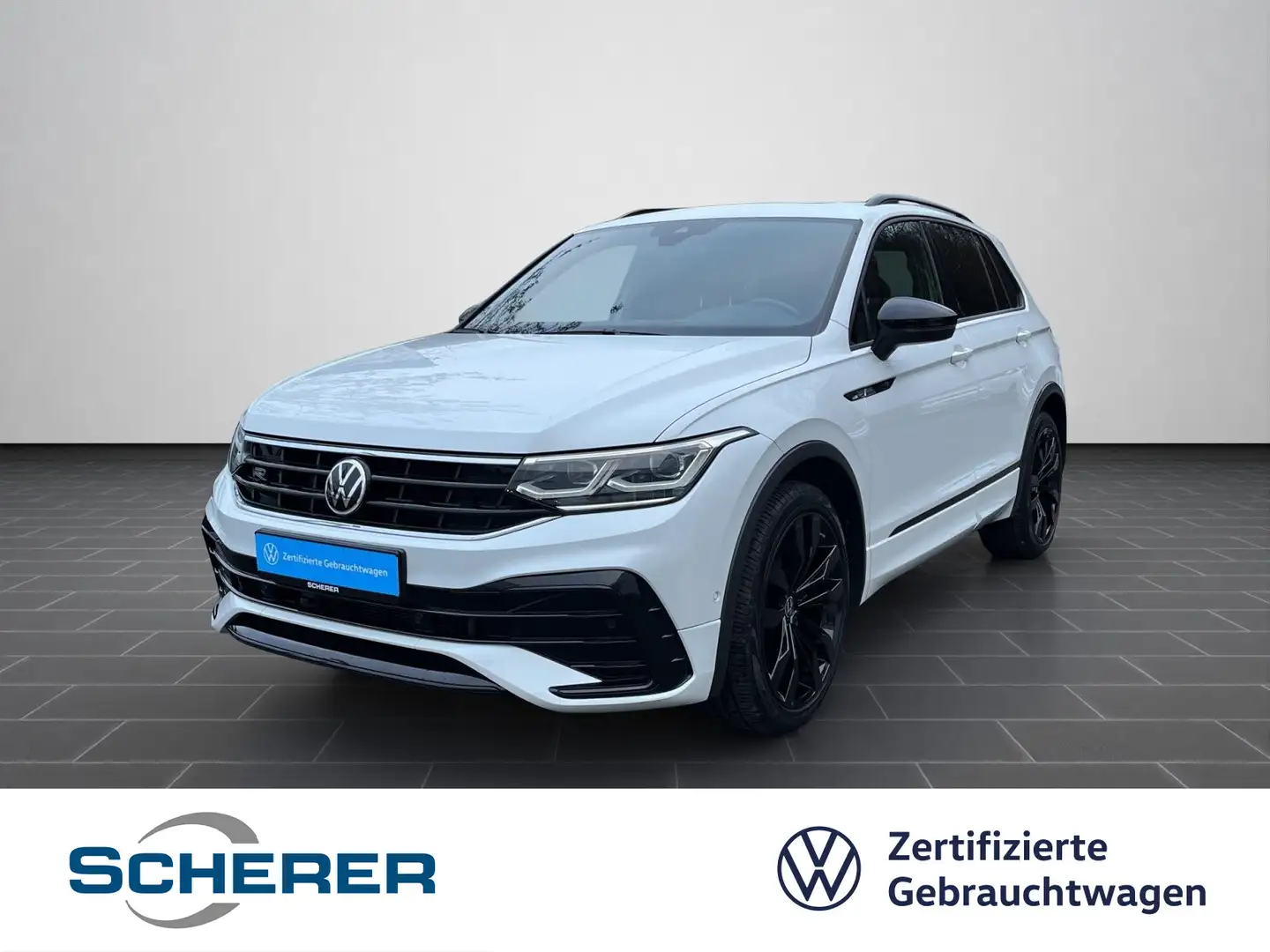 Volkswagen Tiguan R-Line 2.0 TDI, DSG, NAVI, AHK, MATRIX, P Weiß - 1