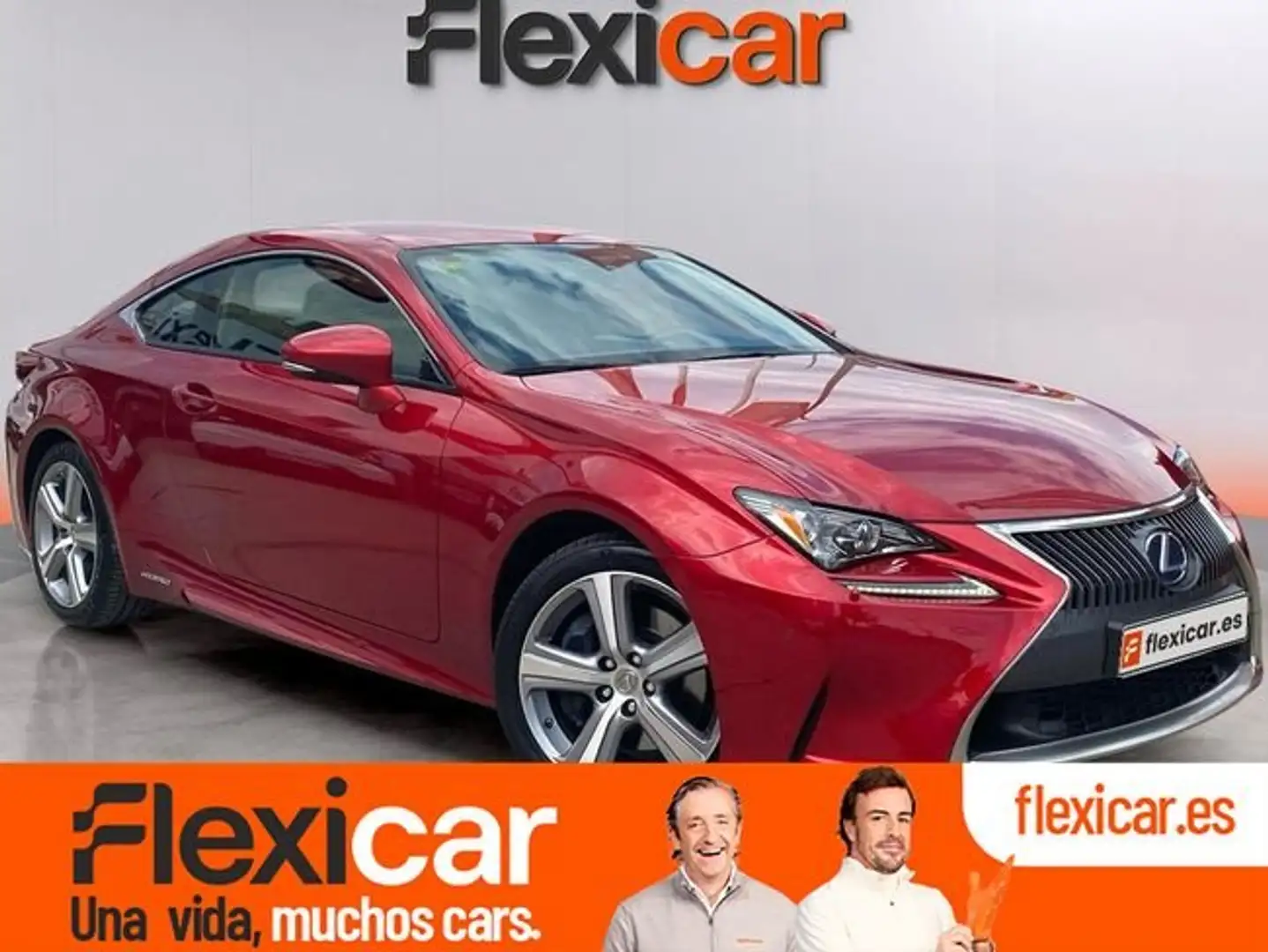 Lexus RC 300h Executive Rojo - 1
