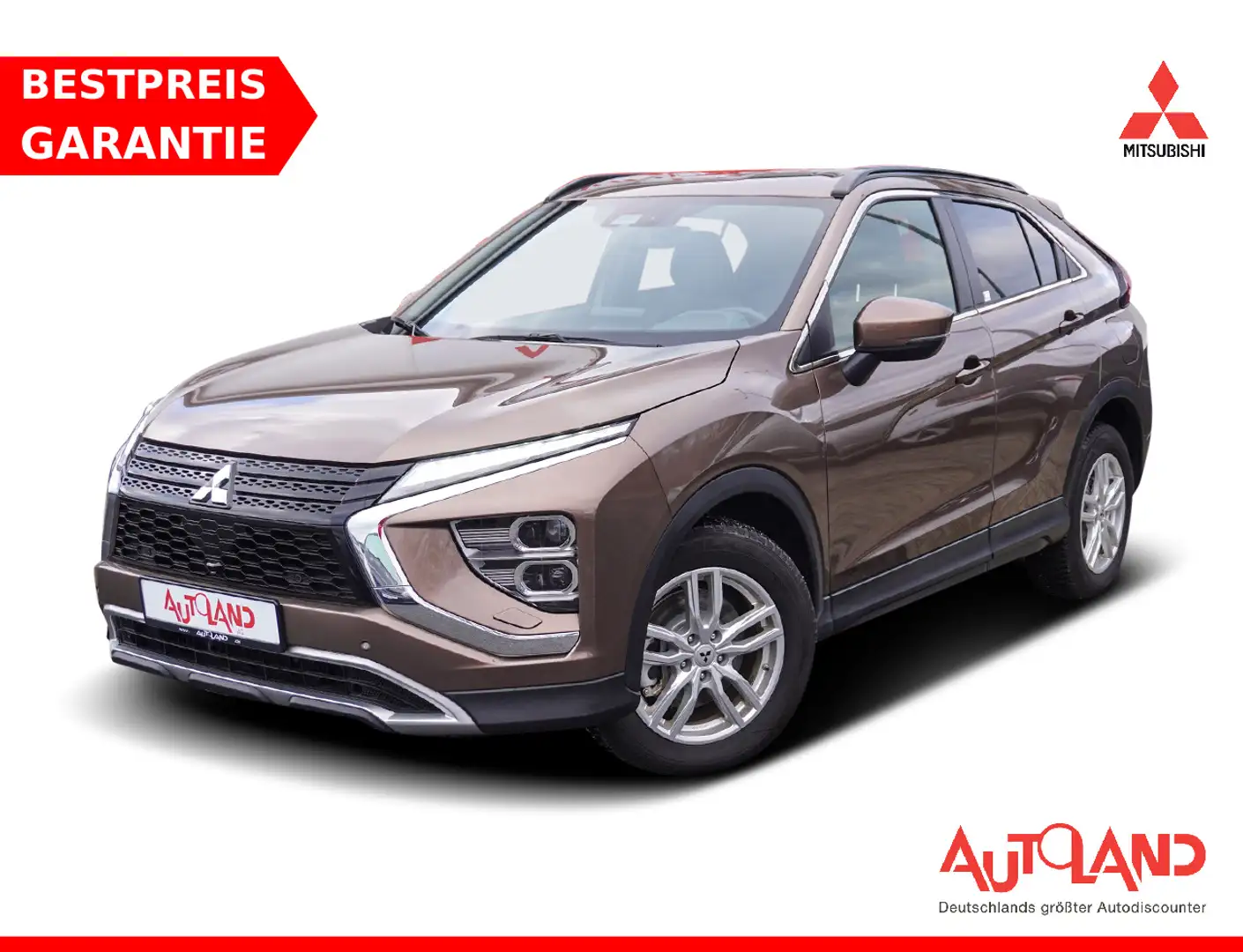 Mitsubishi Eclipse Cross 2.4 PHEV 4WD LED Navi Head-Up PDC Braun - 1