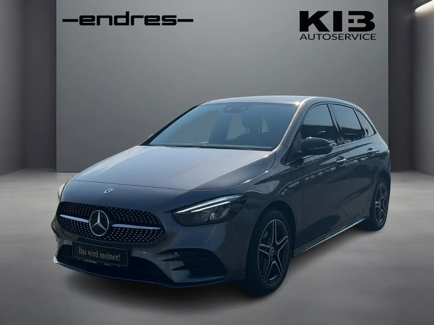 Mercedes-Benz B 250 e AMG Line +Wide+MBUX+LED+360+Navi+Night Grau - 1