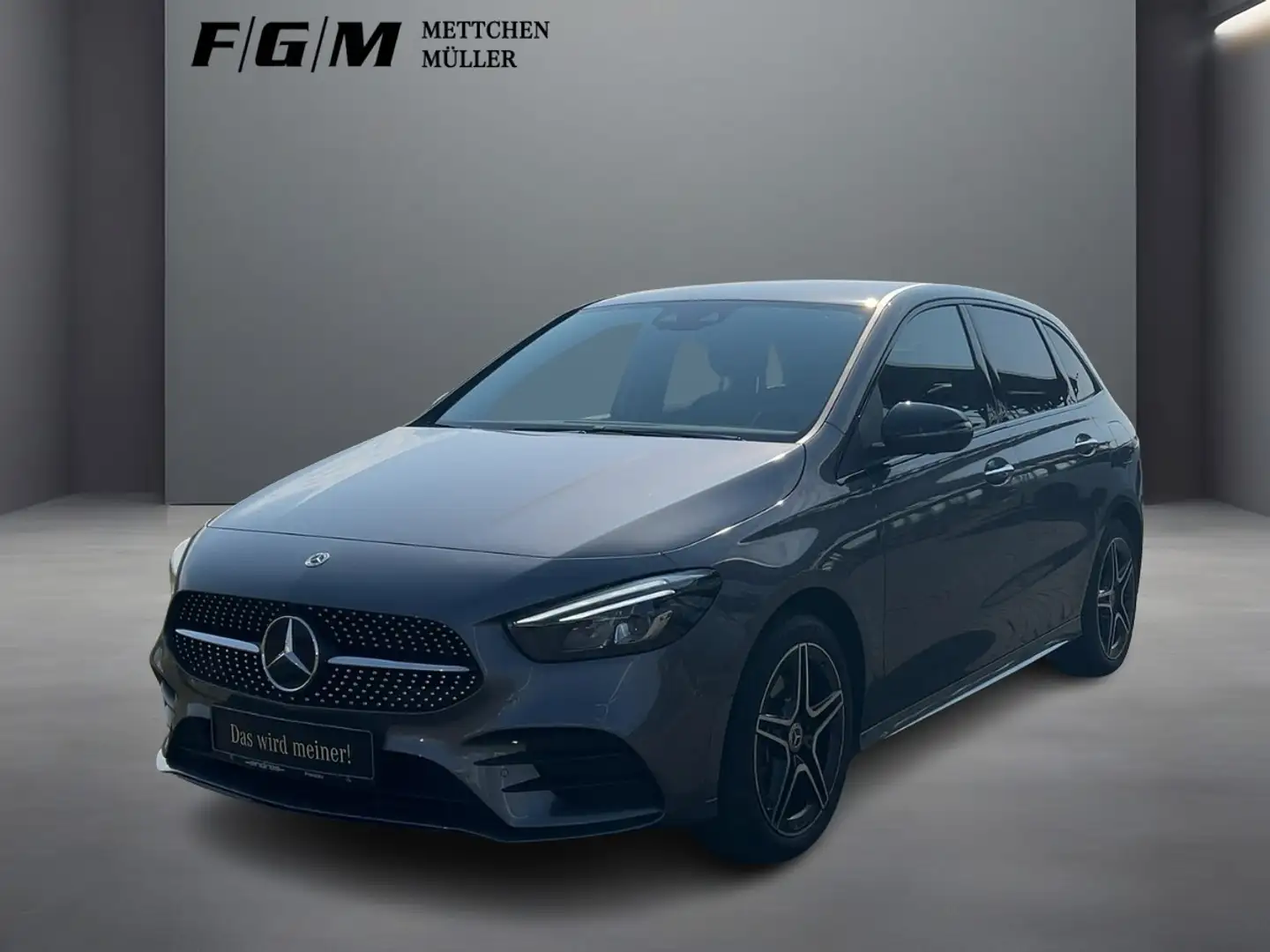 Mercedes-Benz B 250 e AMG Line +Wide+MBUX+LED+360+Navi+Night Šedá - 1