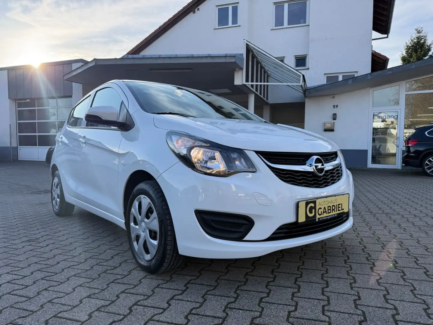 Opel Karl Edition 1.0 Klima USB 1. Hand Weiß - 1