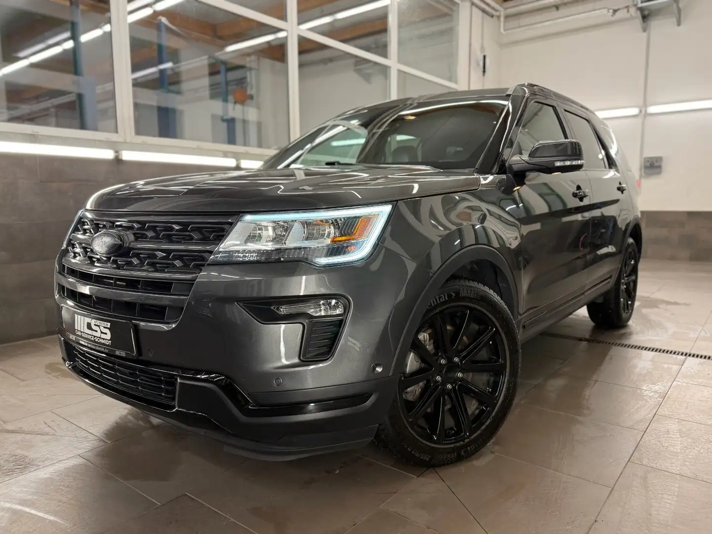 Ford Explorer Limited LPG 7-SITZE LHZG AHK XENON VOLL Grau - 1