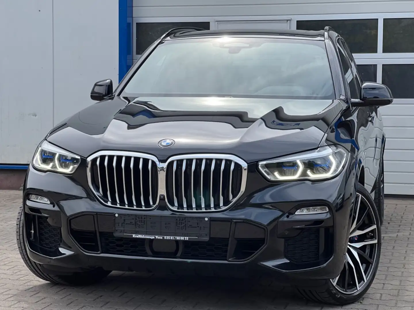 BMW X5 30d xDrive "M-SPORTPAKET/LASER/PANO/H&K/AHK" Noir - 1