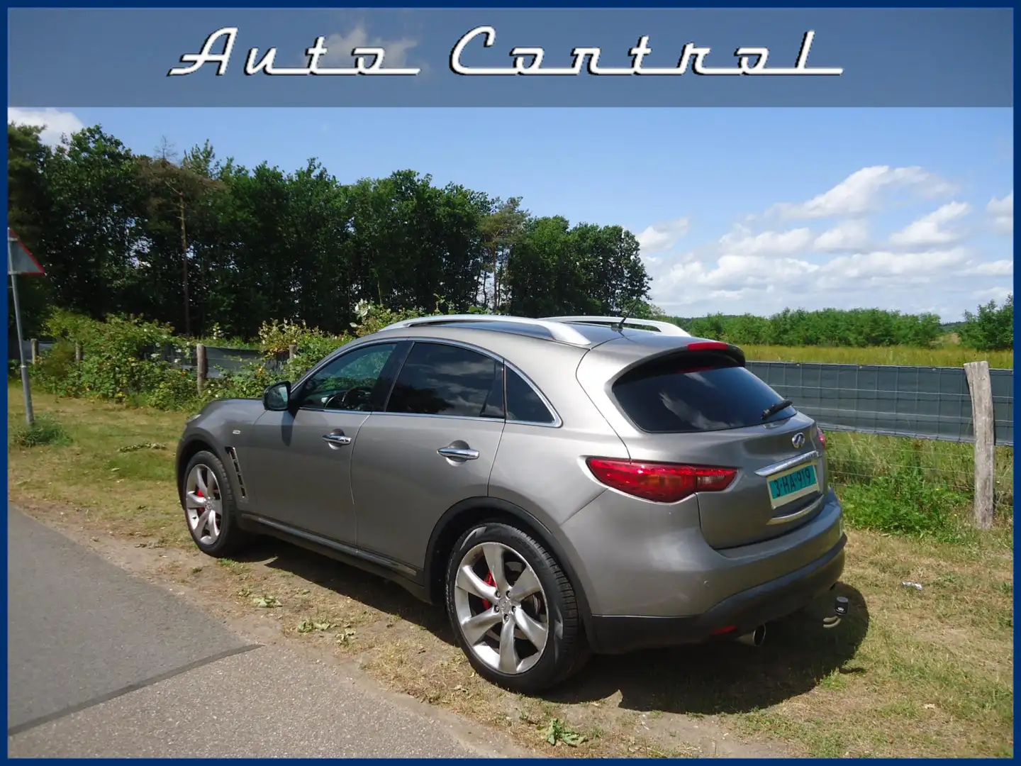 Infiniti FX 37 S 2010 lichte vracht Belgie LPG Carpass Grijs - 2