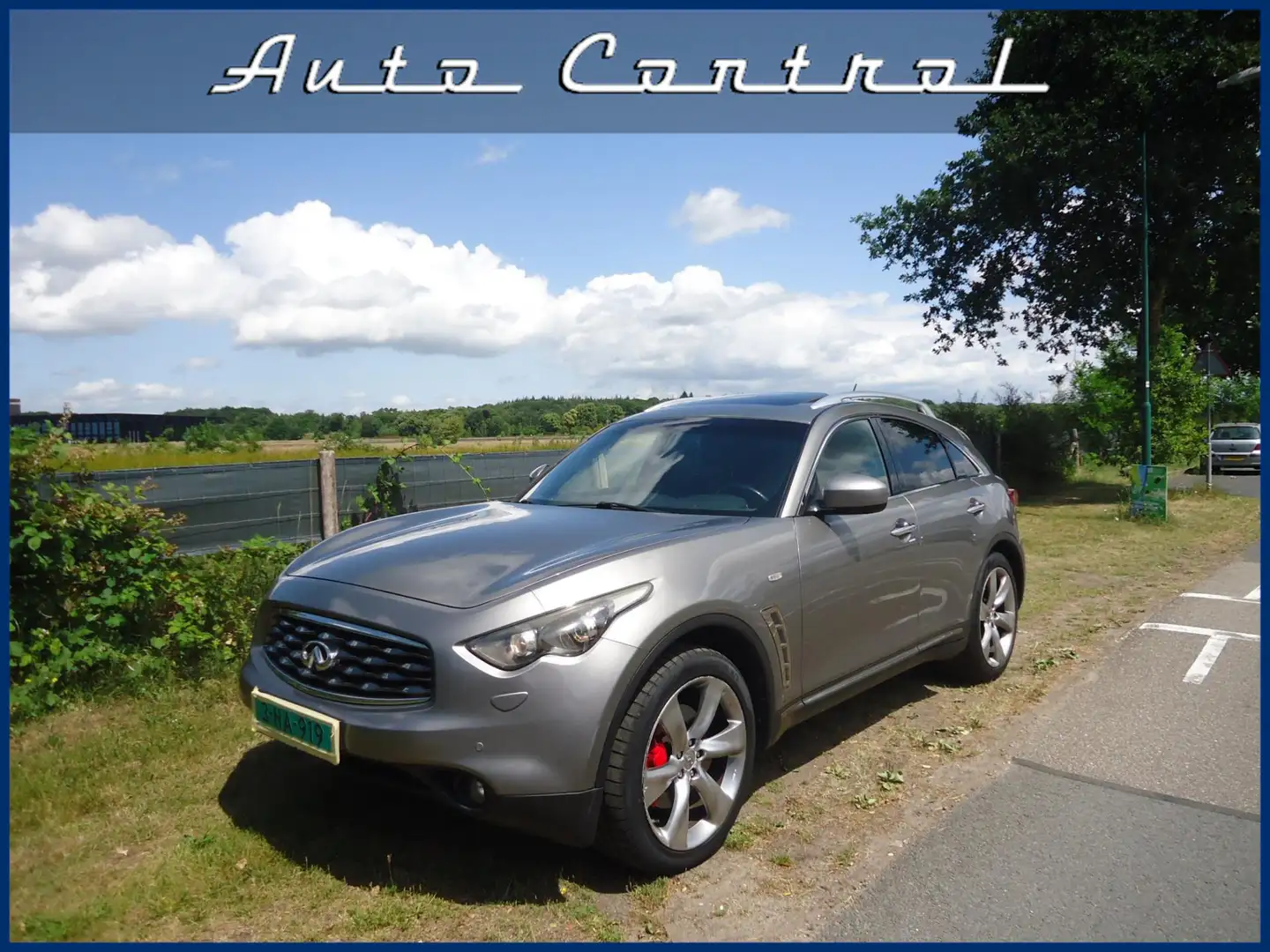 Infiniti FX 37 S 2010 lichte vracht Belgie LPG Carpass Grijs - 1