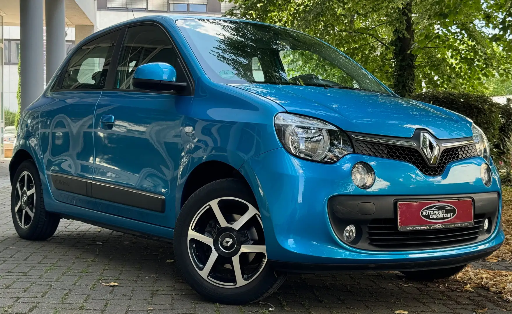 Renault Twingo TÜV AU NEU*KLIMA*SITZ-HZ*PDC*ALUFELGEN*LUXE Blau - 2
