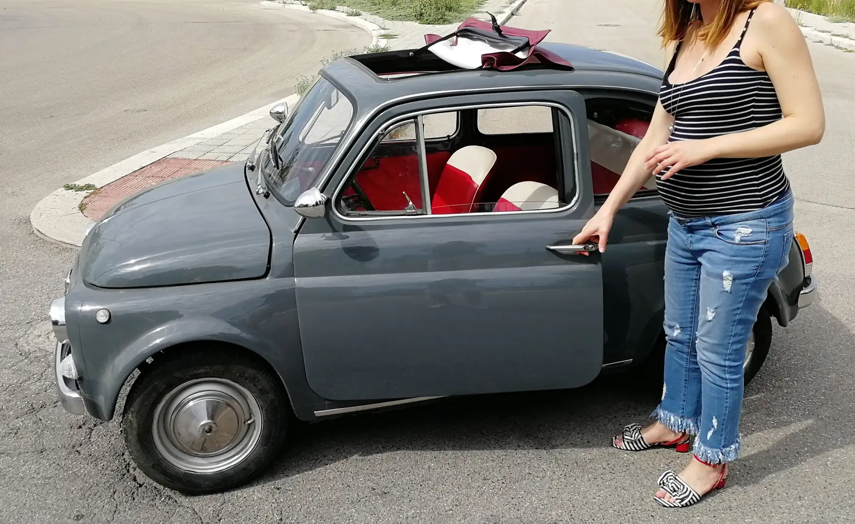 Fiat 500 Grigio - 2