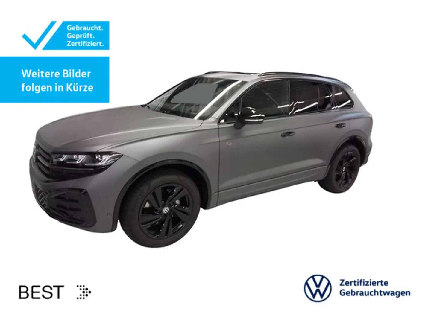 Volkswagen Touareg 3.0 TDI 4M DSG R-LINE*BLACK-STYLE*IQ.LIG Grau - 1