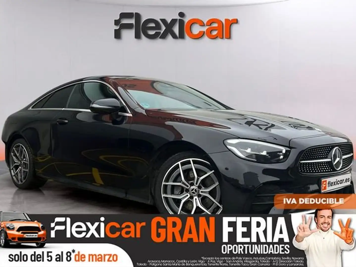 Mercedes-Benz E 220 Coupé d Schwarz - 1