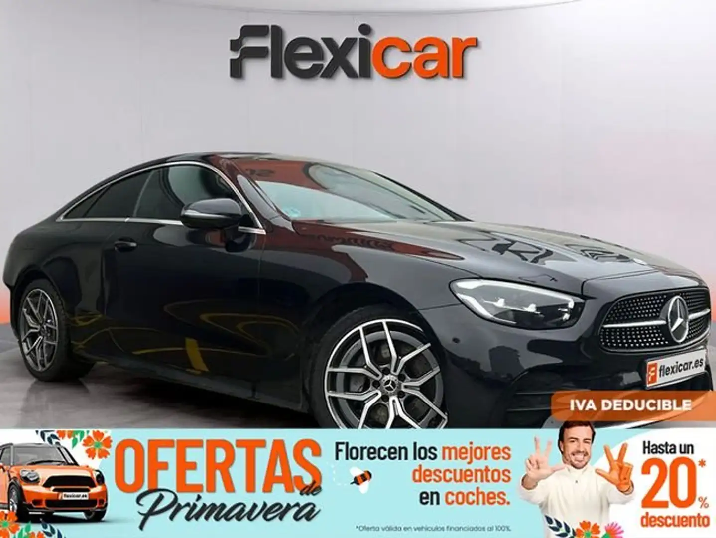 Mercedes-Benz E 220 Coupé d Negro - 1