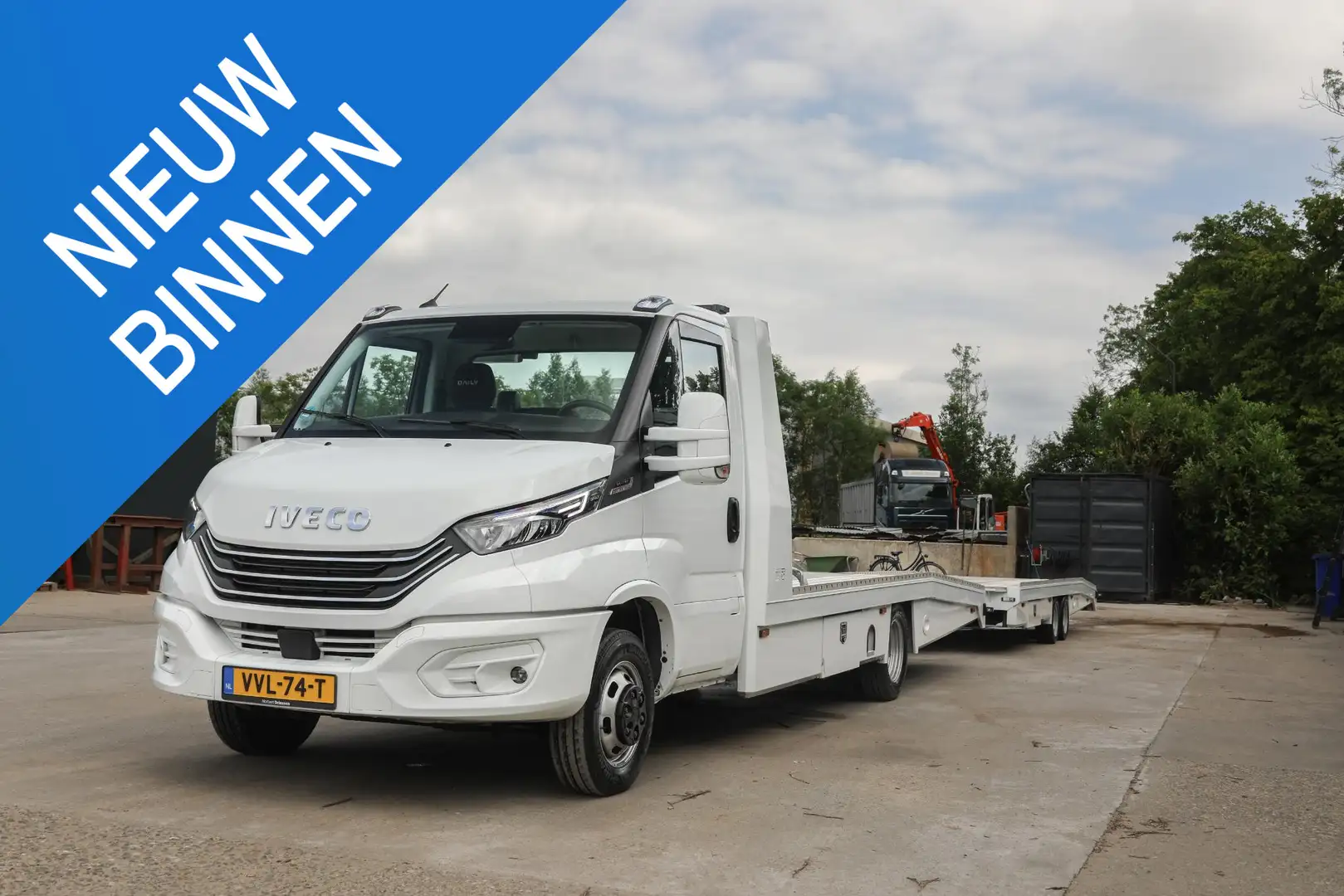 Iveco 50c18 | Inclusief aanhanger Blanc - 1