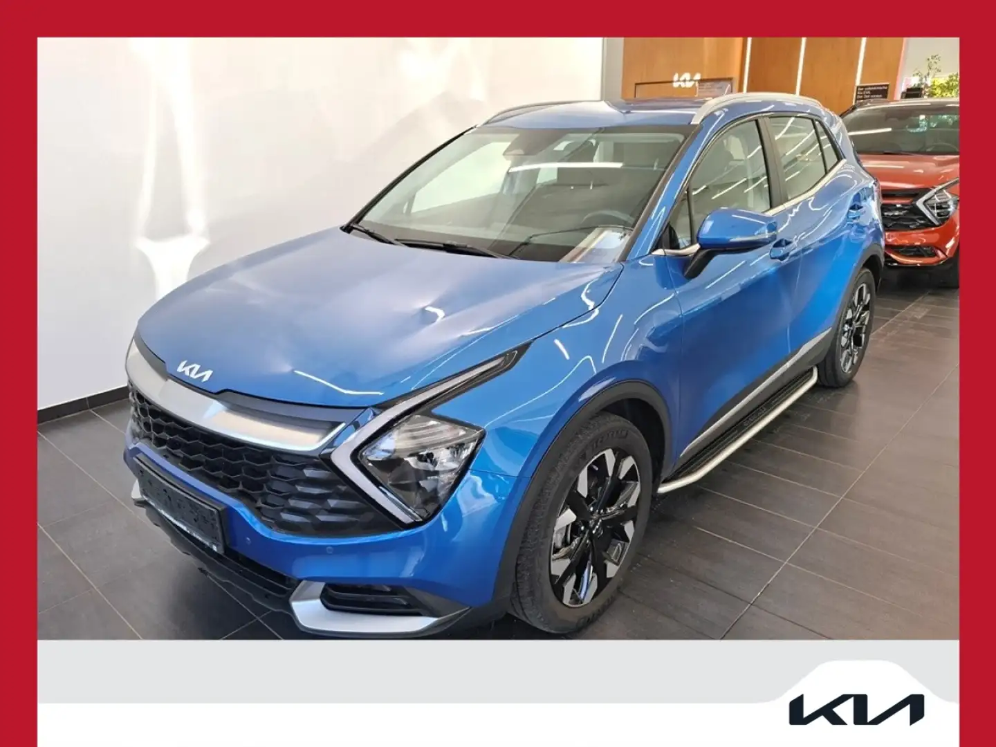 Kia Sportage 1,6 TGDI PHEV AWD Silber Aut. Blau - 1