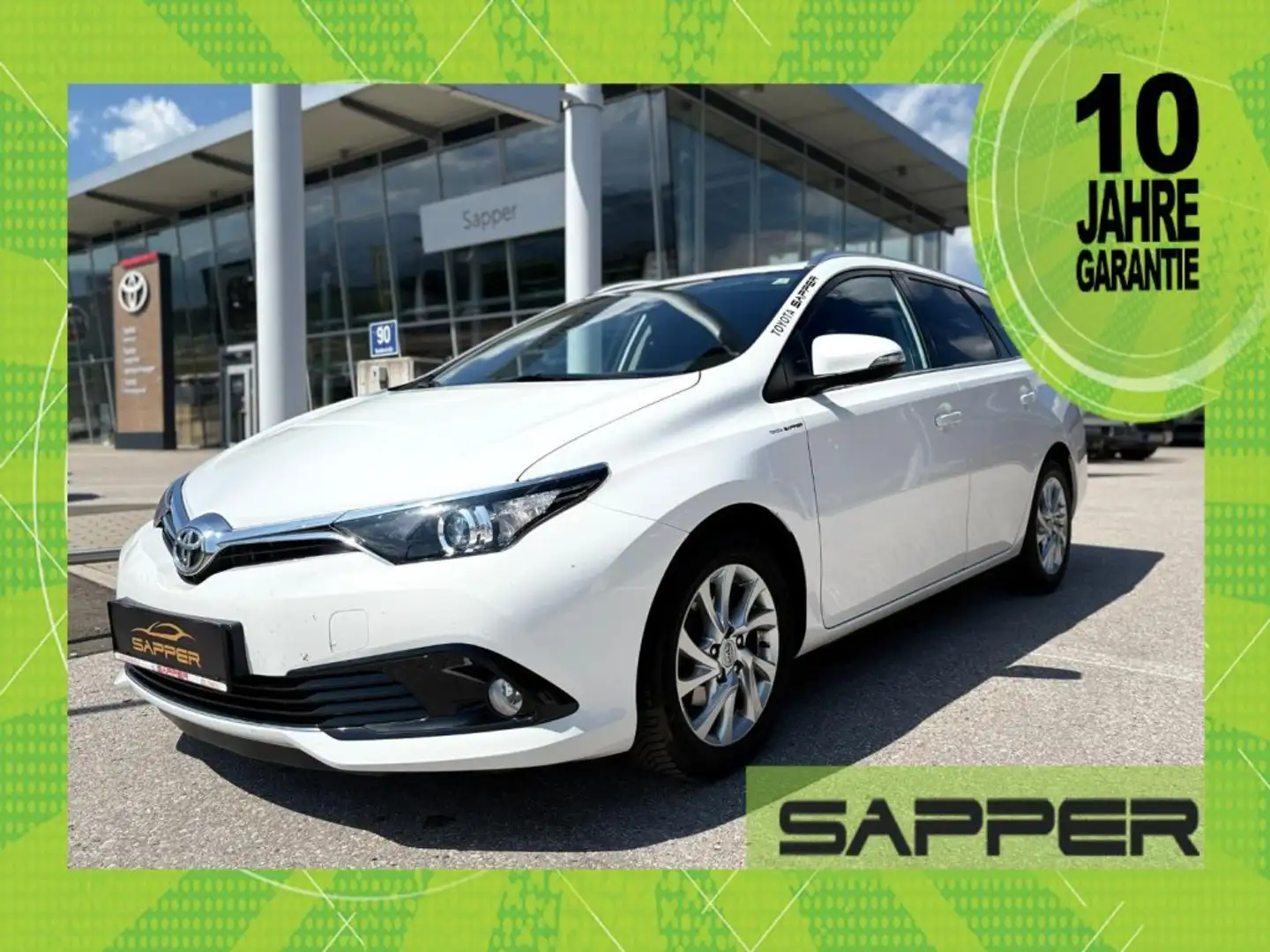 Toyota Auris 1,2T Touring Sports Active`15 Blanc - 1