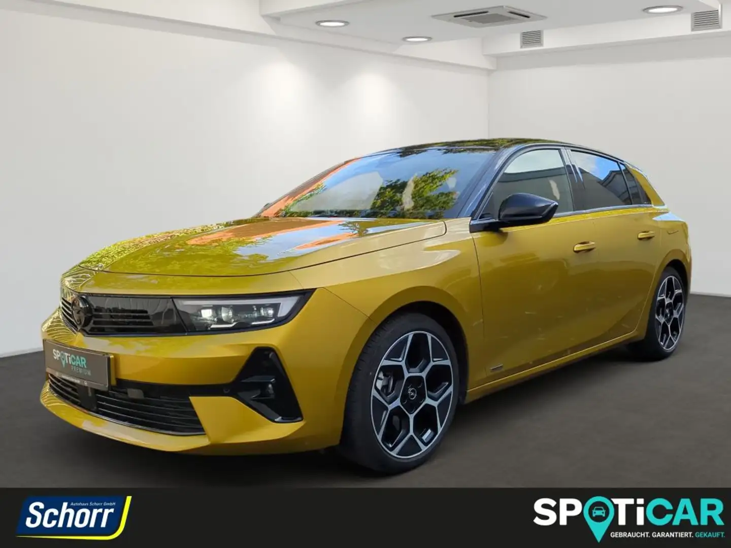 Opel Astra Plug-In-Hybrid Ultimate Jaune - 1